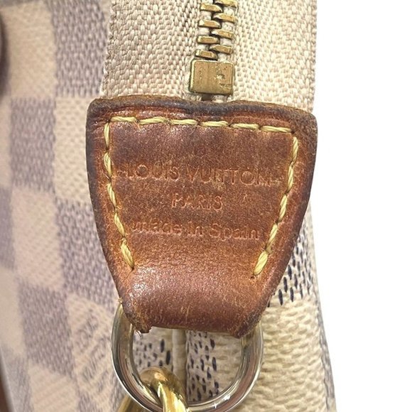 LOUIS VUITTON Damier Azur Pochette Accessoires N51986 Handbag - Picture 5 of 9